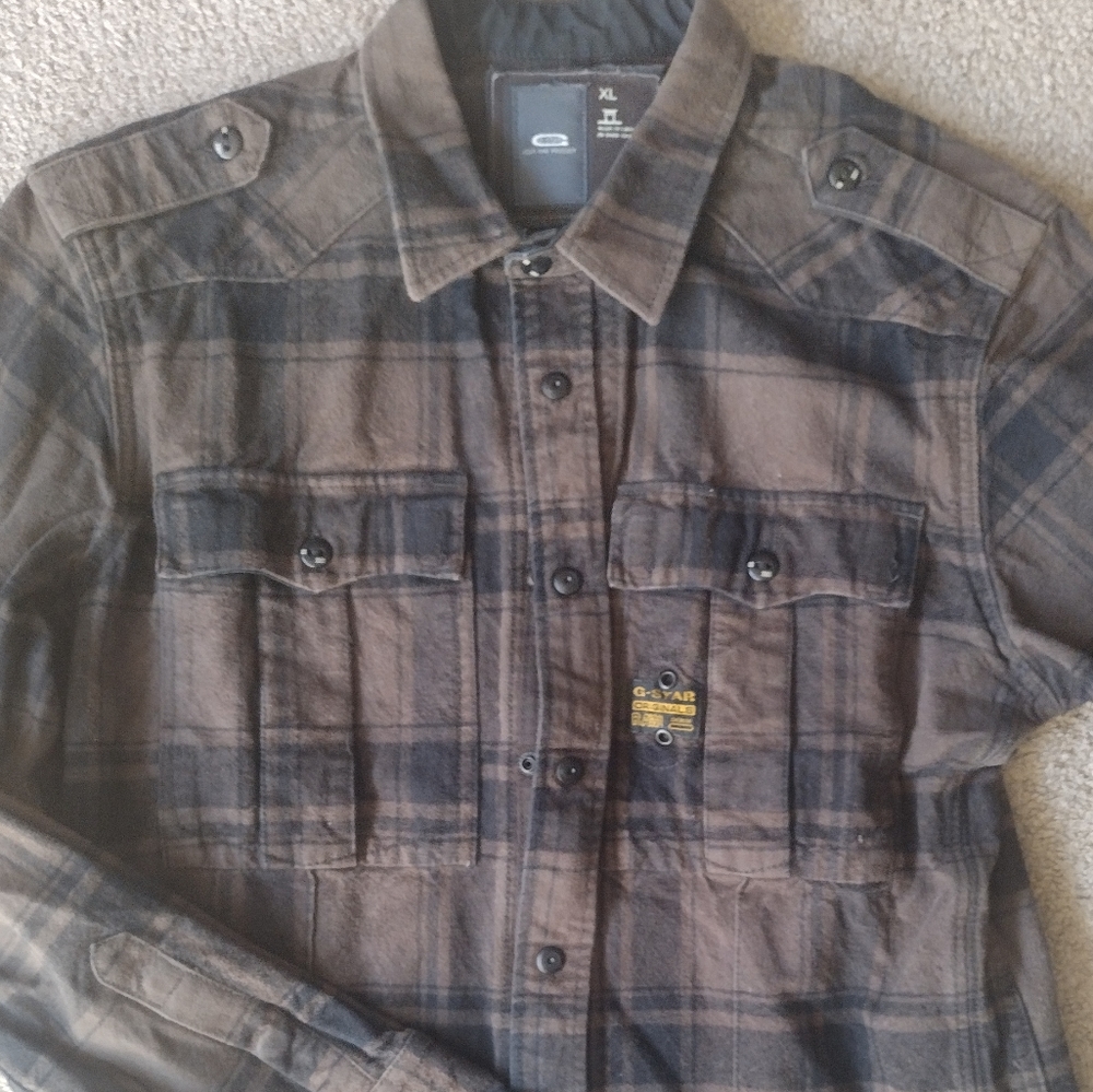 G Star "Shacket" fits like medium